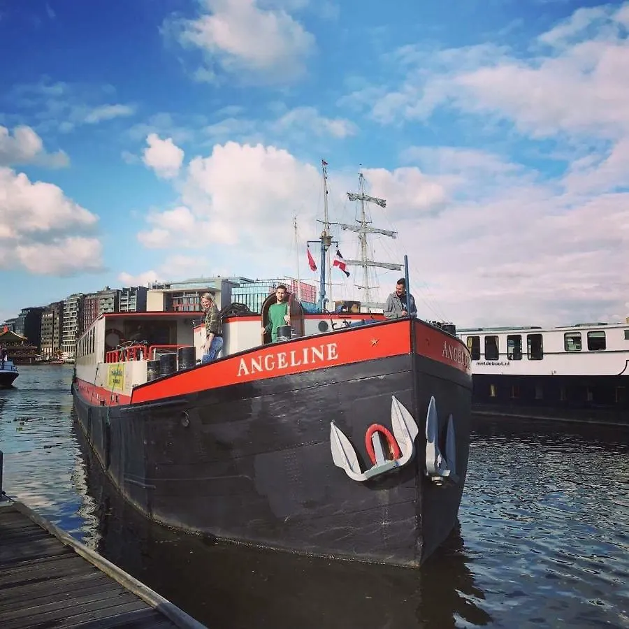 Hotel Hotelboat Angeline Amsterdam Holandia